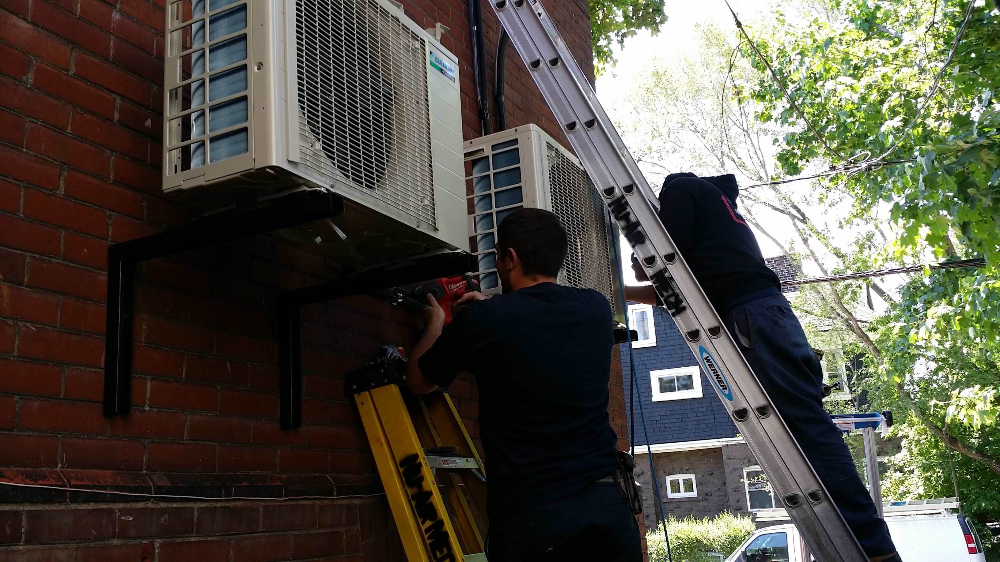 Commercial air conditioning systems