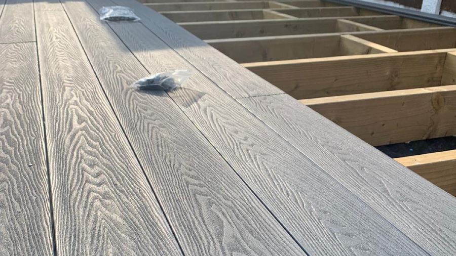 Outdoor decking area