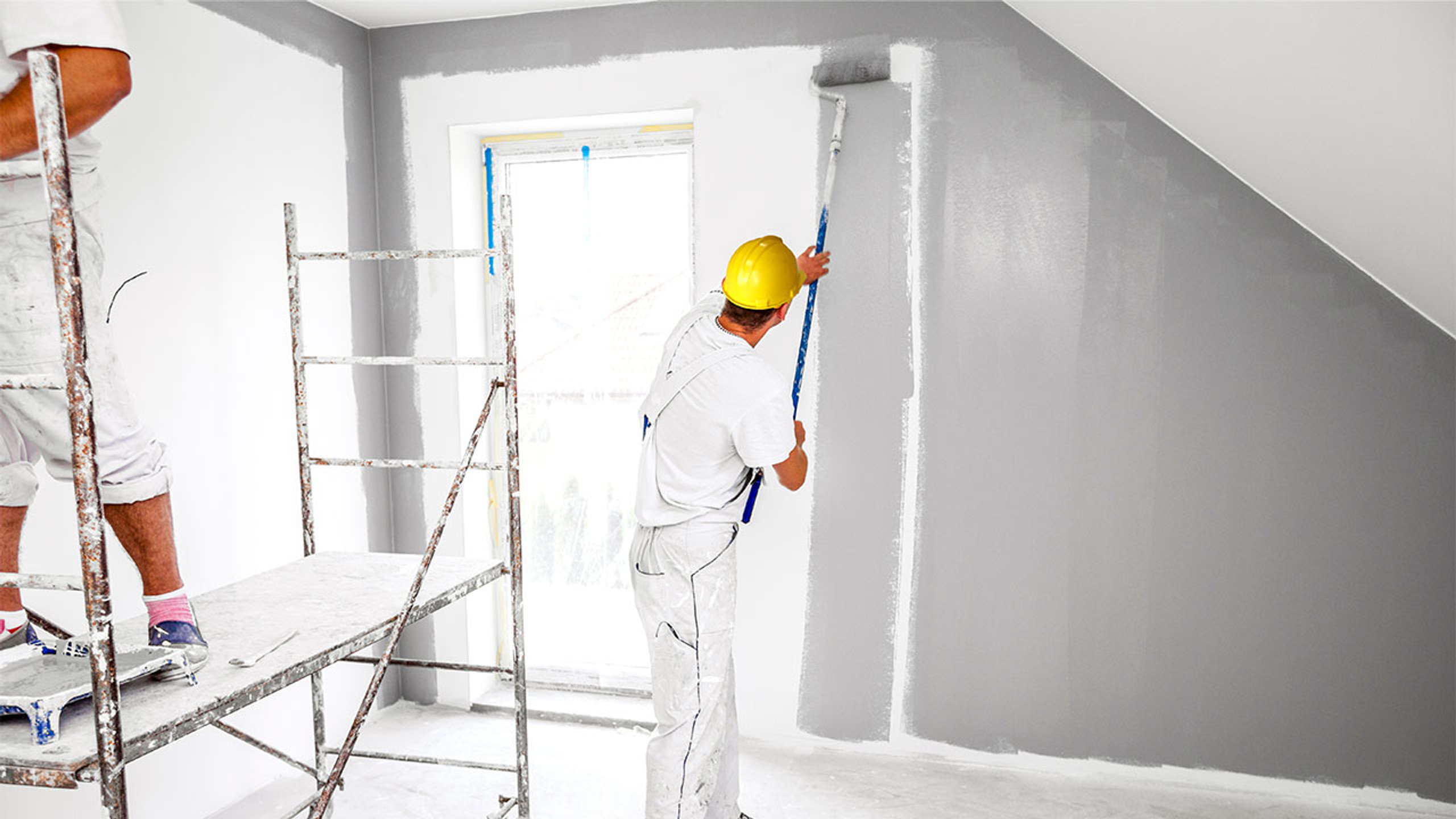Commercial painting works